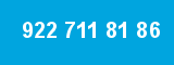 922 711 81 86